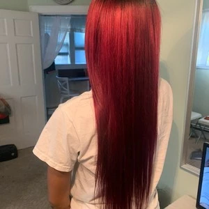 cherry red hair tumblr