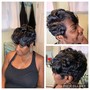 Flat Twist Bun