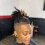 (BIG CHOP) Hot Wash Cut with Enhancement