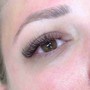 Full set of volume lash extensions