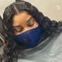 Closure wig touch up