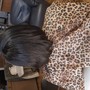 Natural hair silk press consultation