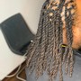 Loc retwist and style