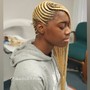 Lemonade braids medium