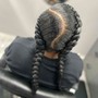 9-11 Feed in Braids