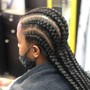 5-6 Feed in Braids