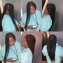 Medium knotless  Braids