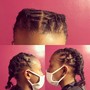 Feed in Braided Ponytail