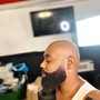 Bald Head shave with the Beard