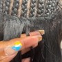 Luxury Beaded Rows / Braidless Sew In