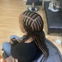 6-10 feed in braids