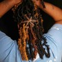 Butterfly locs shouler length