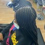 Medium Box Braids