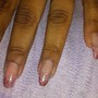 Med Length Acrylic Nails