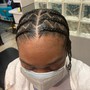 Men's Natural Box Braids