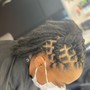 Loc Retwist - Long (palm roll) + Style