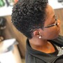 Flat Twist updo