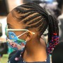 Kid's Braids with Extensions