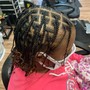 Kid's Braids, locs and twist