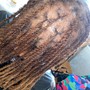 Med knotless Braids