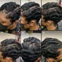 #dread retwist mid back