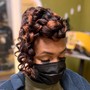 Flexi Rods on natural hair