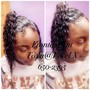 Frontal sew in