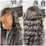 Frontal sew in