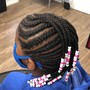 2 Goddess Braids with hair