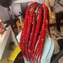 Large Boho Box Braids