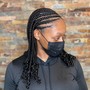 Ombre’ Tips On FEED-IN BRAIDS