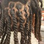 Natural Hair Box Braids