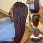 SMedium Knotless Bohemian Braids