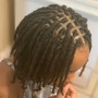 Medium Mid Back Knotless Braids