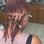 Loc Color Just Tips/Ombré Shoulder Length