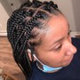 Provided Hair for Braids