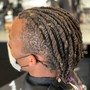 Dreadlock starters shoulder length