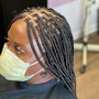 Small knotless Box Braids