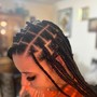 Med tribal/ Med box Braids