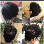 Relaxer cut and style