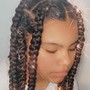 Goddess Braids S/M\L w Human Hair