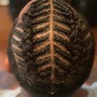 Freestyle Cornrow Braids For Men