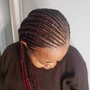 Knotless Small Braids