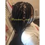 Two strands Twists (with natural hair)