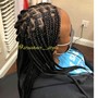 Two strands Twists (with natural hair)