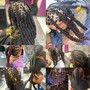 All Over Color (Wax ) Dreads