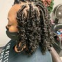 Individual braids touch up