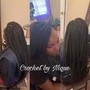 Pre-looped Crochet Braids