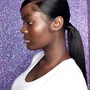 Frontal Ponytail (Does Not include Silk Press)