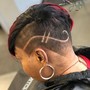 Women’s Mohawk w/ Basic Design